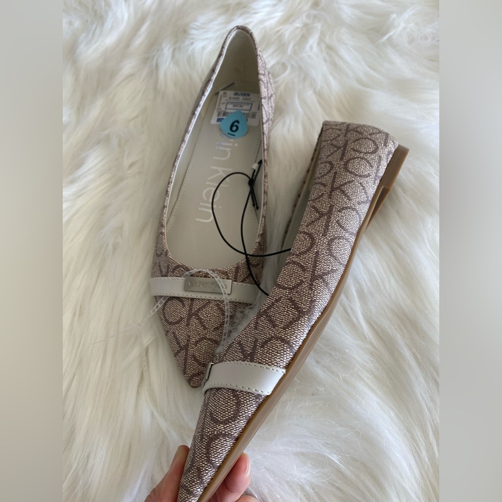 Brown Calvin Klein Flats US Women’s 6